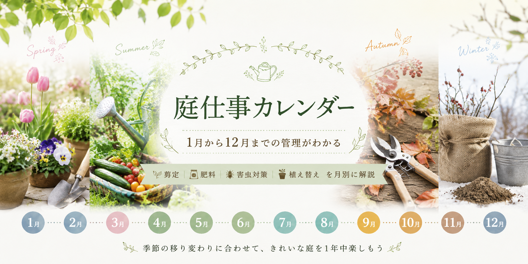 庭仕事カレンダー