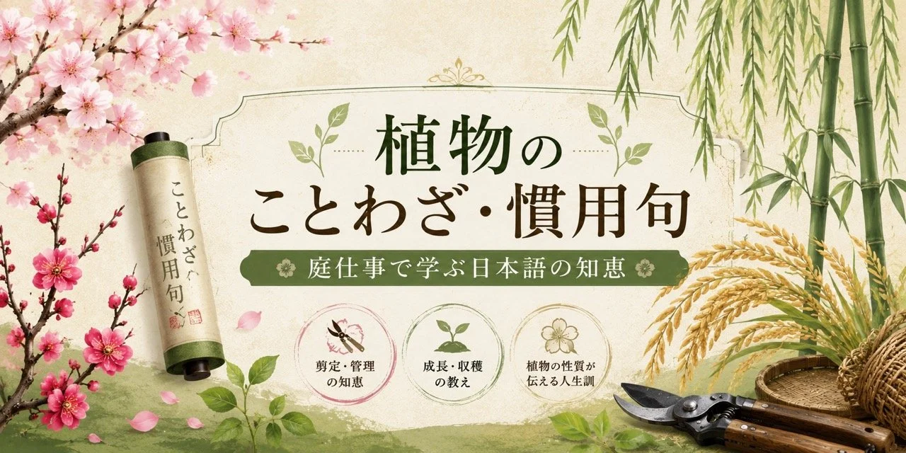 植物由来の慣用句
