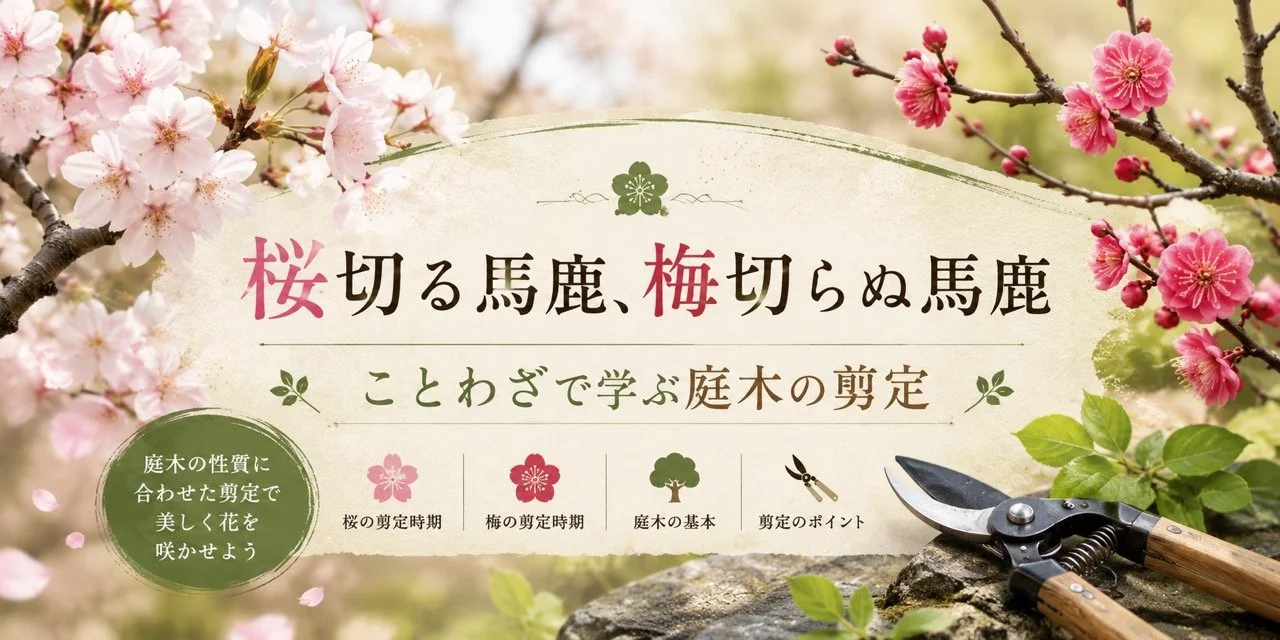 桜切る馬鹿、梅切らぬ馬鹿