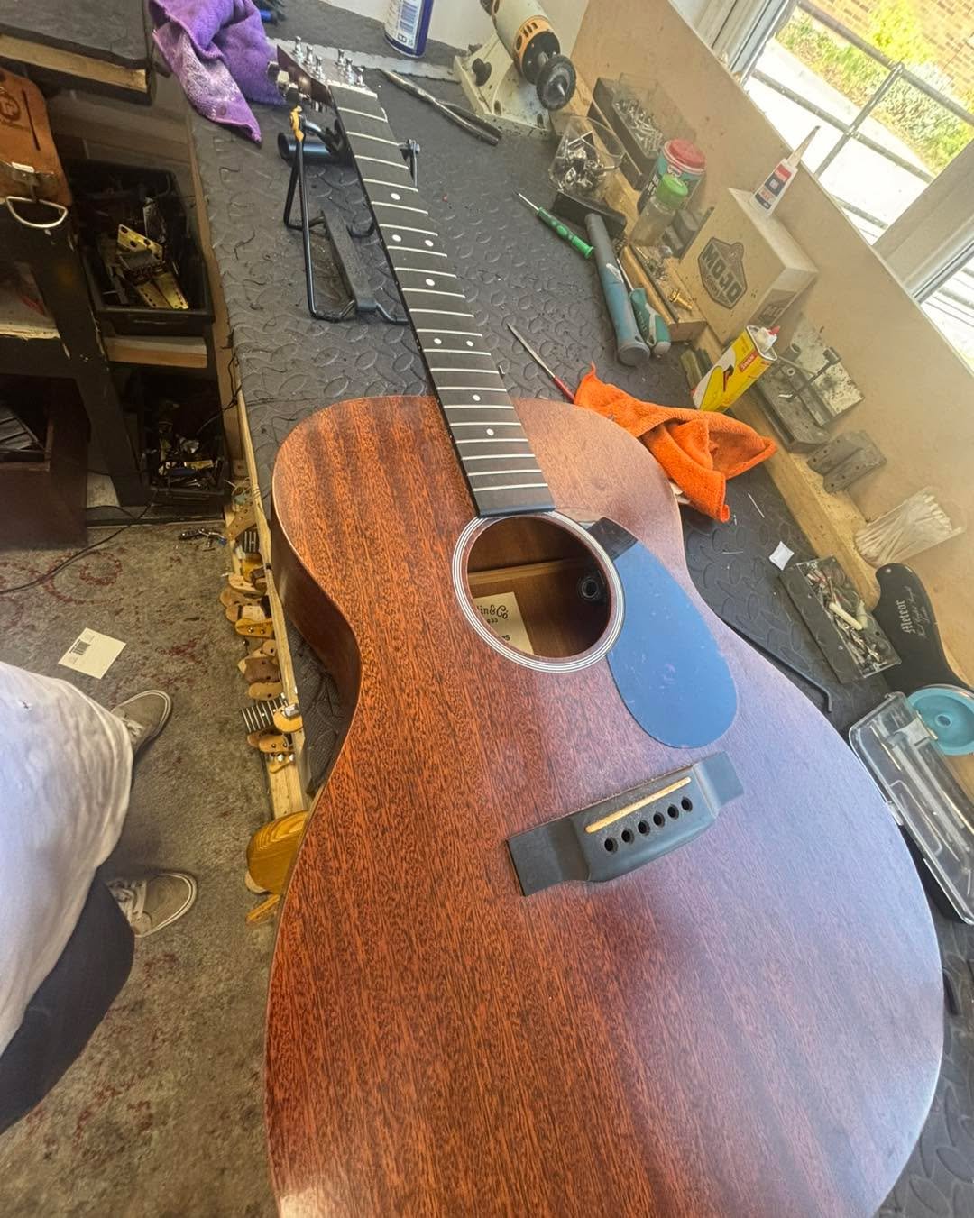 Fret dress and set up on this lovely Martin