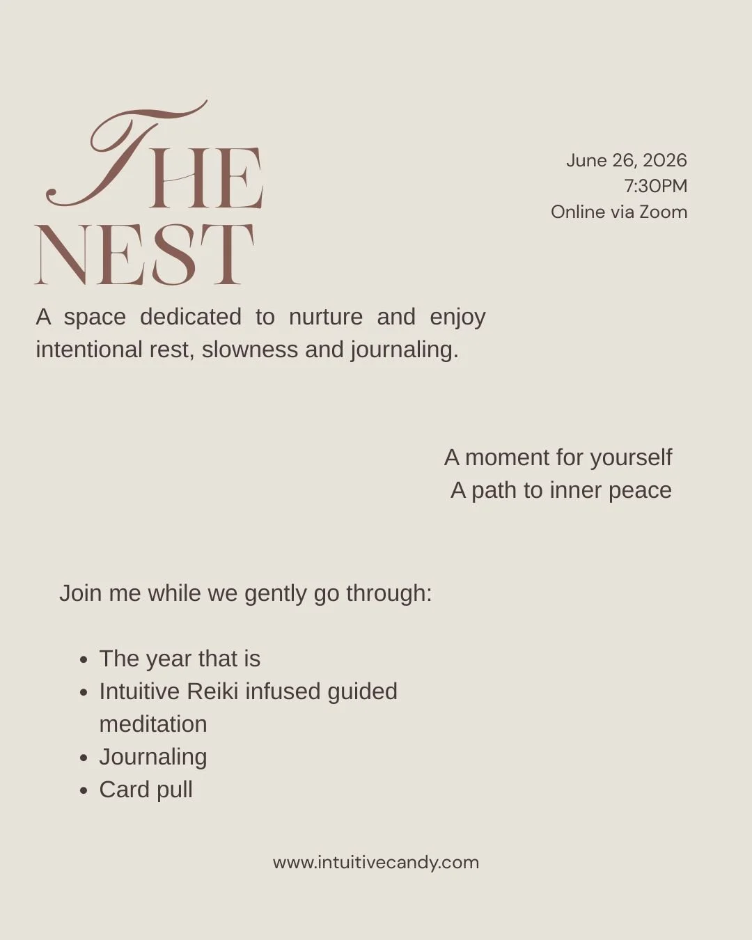 The Nest - 26th June 2026