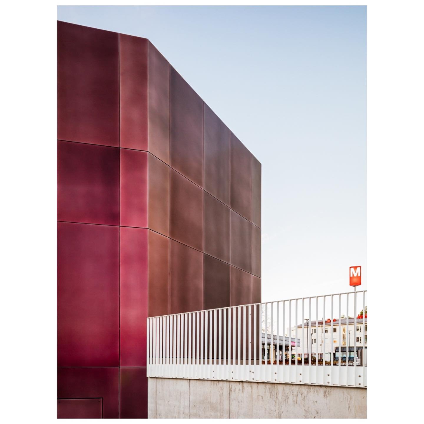 Soukka metro station that I photographed just before its opening. The station has two exits, one on Soukantori and one on Yl&auml;kartanontie.
You can also find some of the photos in a book called &ldquo;Practice&rdquo; by @ala_architects.

Architect