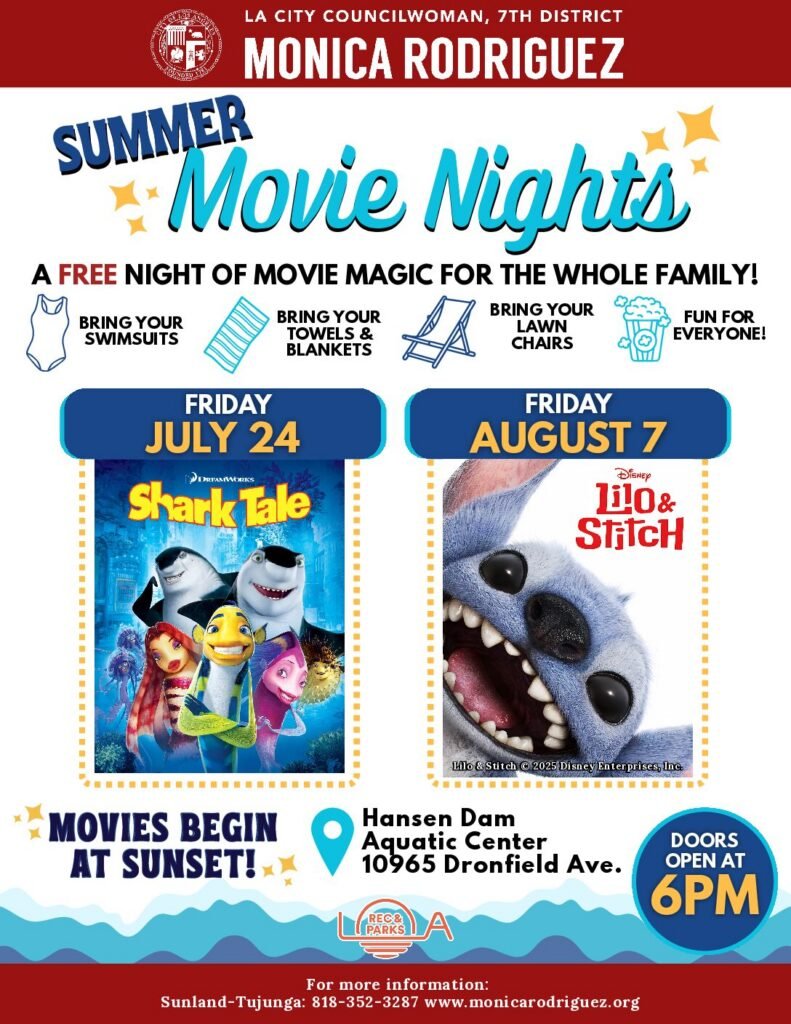 Summer Movie Nights at the Pool