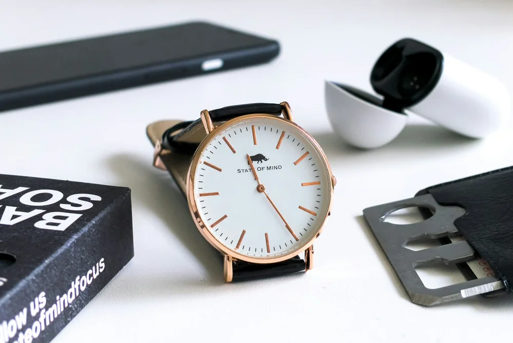 A watch representing assets under valuation