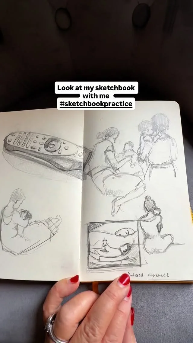 A peek into an artist’s sketchbook.
Trying to make it a daily practice to sketch but I also use it as an opportunity to work through ideas too.
#sketchbookpractice #sketchbookwalkthrough #artistsketchbook #dailypractice #dailysketch