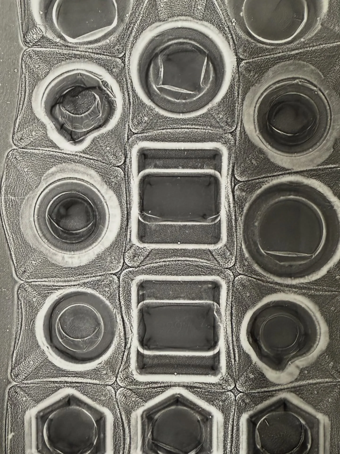 Some of my experiments from the alternative photographic processes class I&rsquo;m taking this winter. Making photograms in the Reading College darkroom. It&rsquo;s quite addictive! #photograms #creativeexploration #alternativeprocessphotography