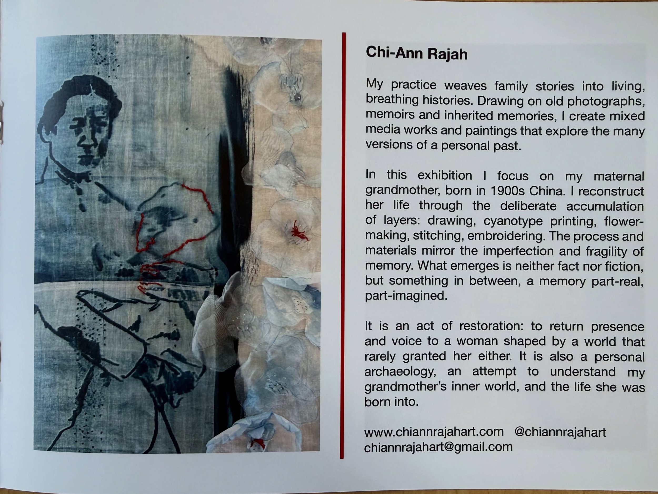 A few pages from our exhibition booklet for our June show 2026 with that will take place @magdalenarts in Oxford 11th to 21st June.  I&rsquo;m enormously proud to be where I am right now having come from no art background at all. About 5 years ago I 