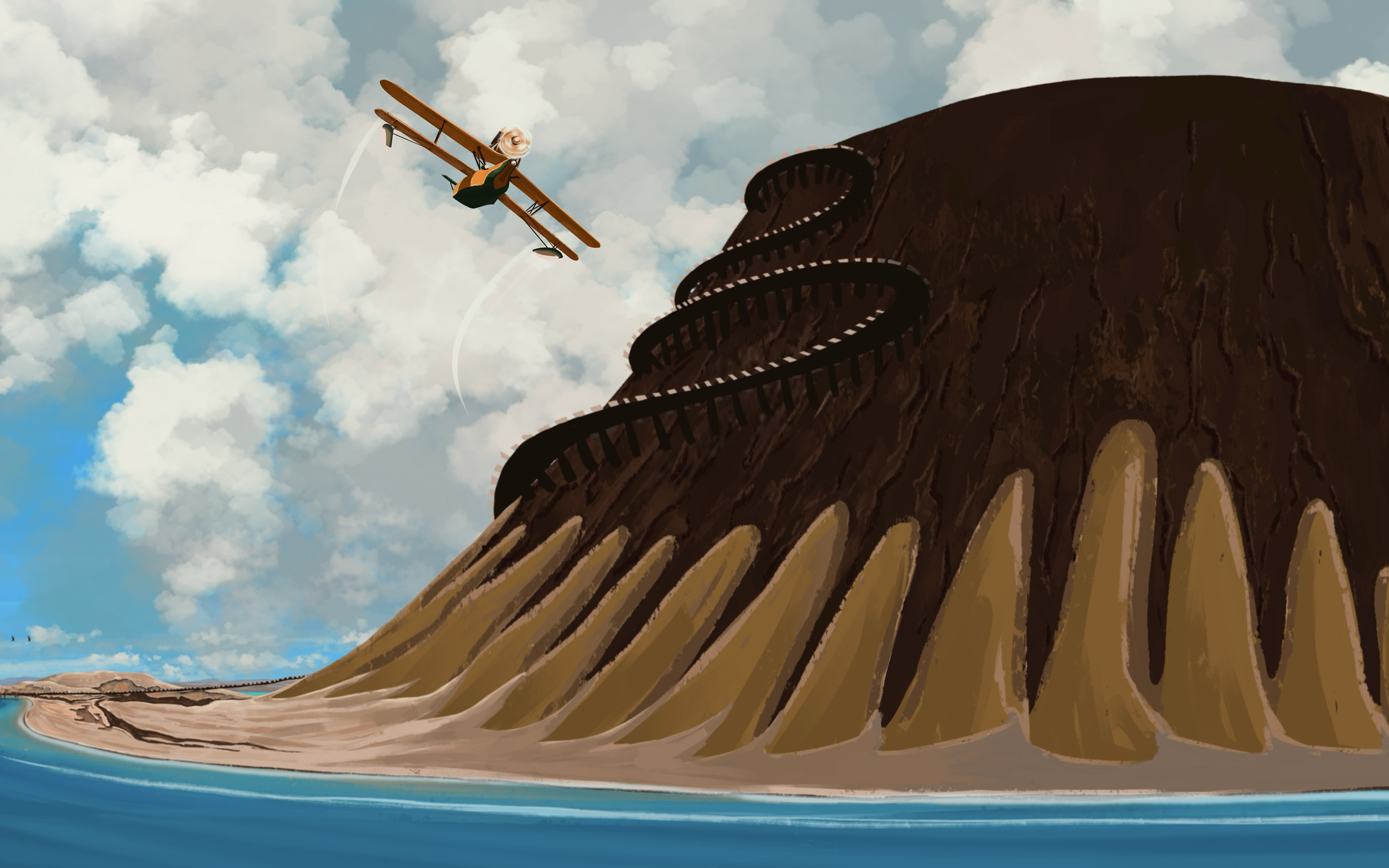 Stills from the Nabiyotum crater