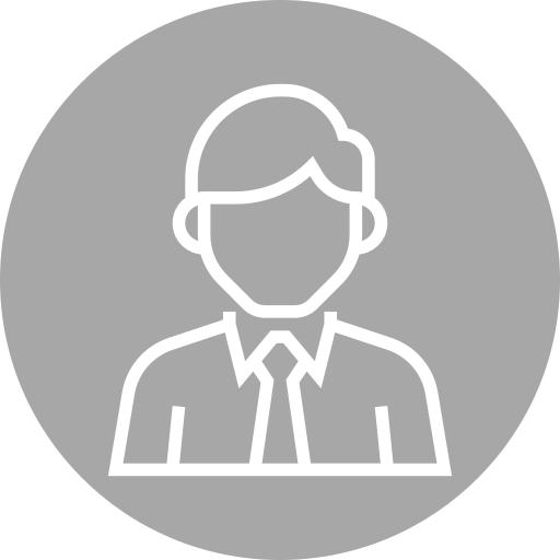 Icon of a person in a suit and tie.