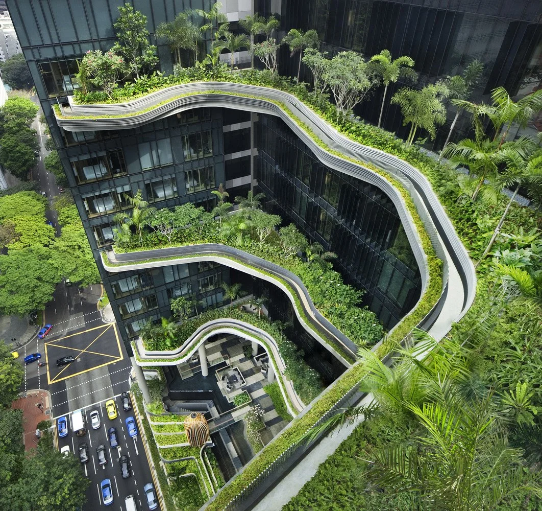 Park Royal in Singapore harmonizes natural landscapes and architecture