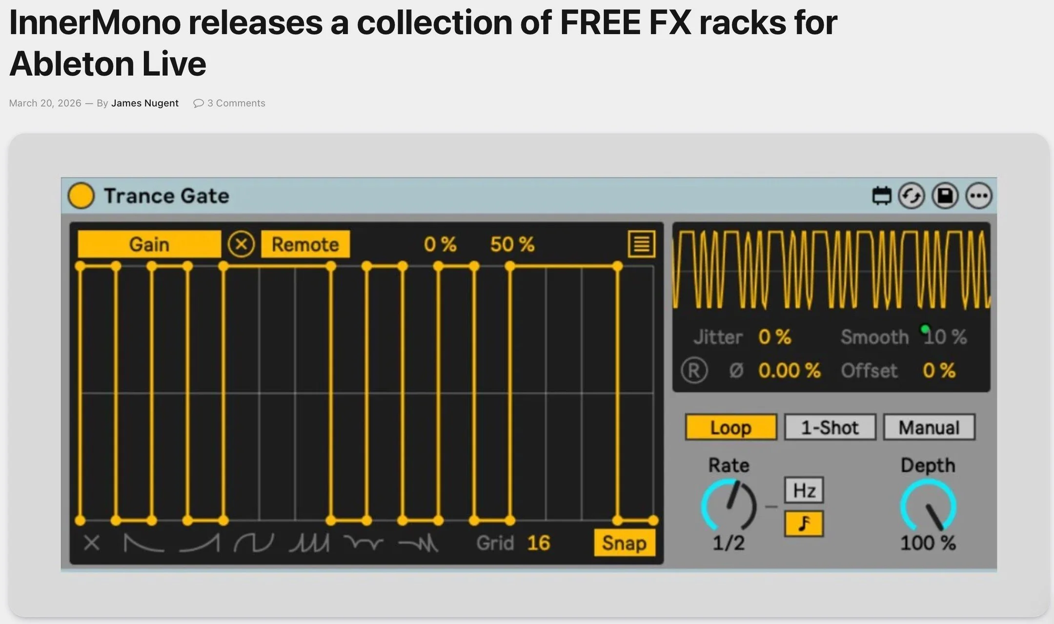My collection of FX racks has been featured on Bedroom Producers Blog! These racks have been part of my professional development project at college (I'm currently doing my HND in audio engineering then moving onto my BSc) and it's really a massive ac