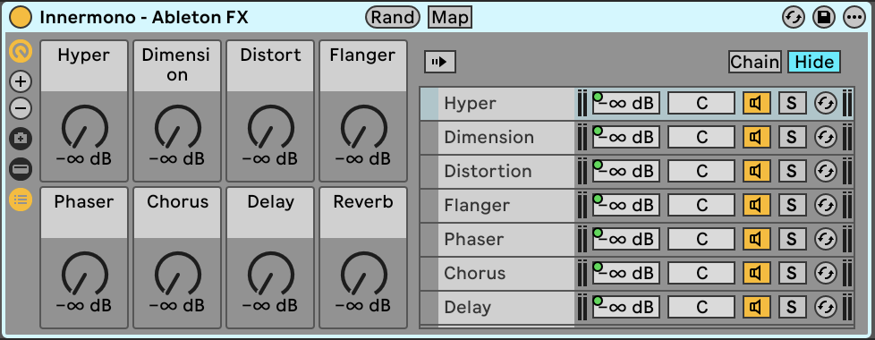Ableton FX - (Serial & Parallel)