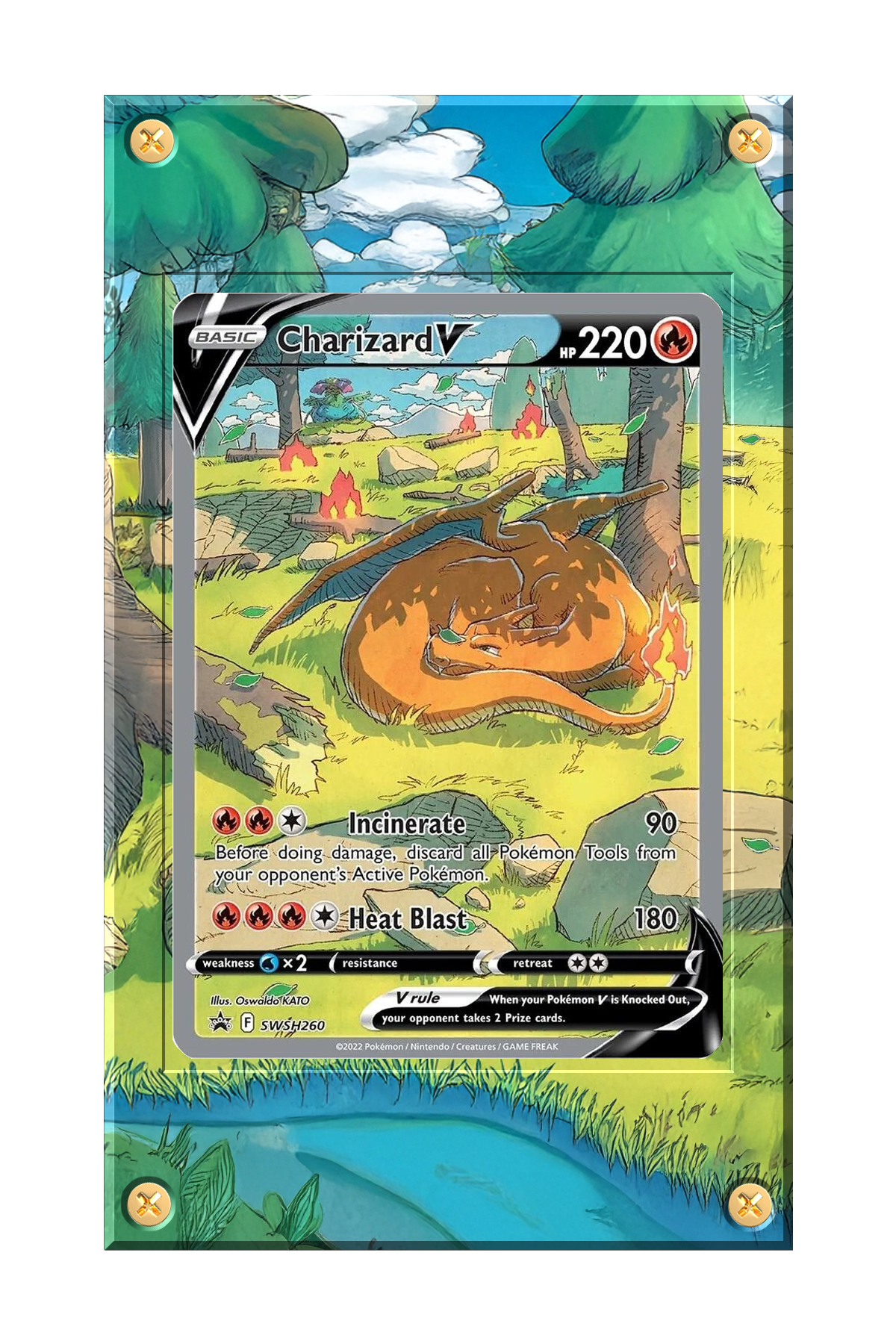 swshp-SWSH260 - Pokemon - Charizard V - SWSH260 - SWSH Sword & Shield Promo (SWSD) Card.png