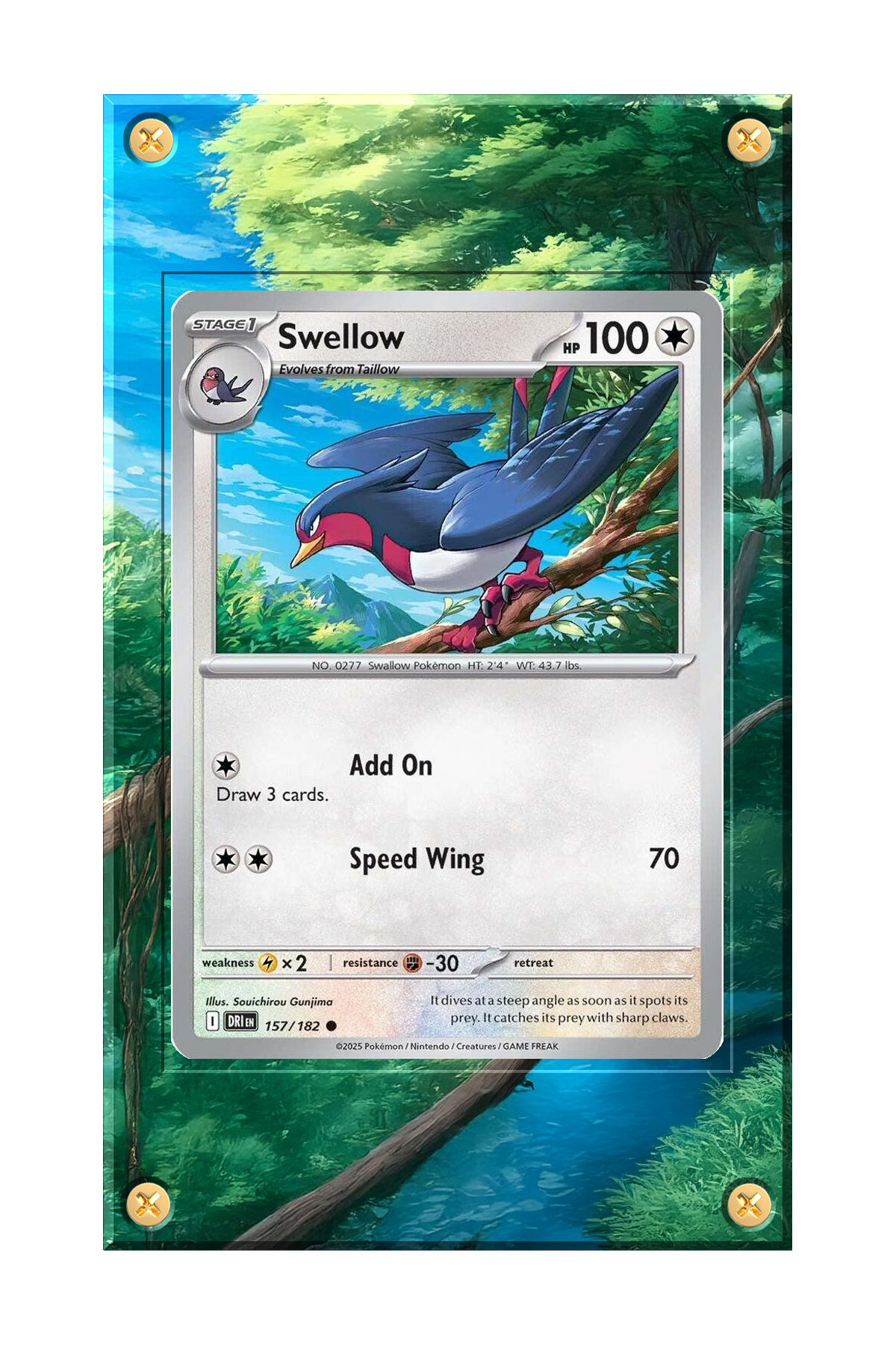 sv10-157 - Pokemon - Swellow - SV10 Destined Rivals (DRI) Card.png
