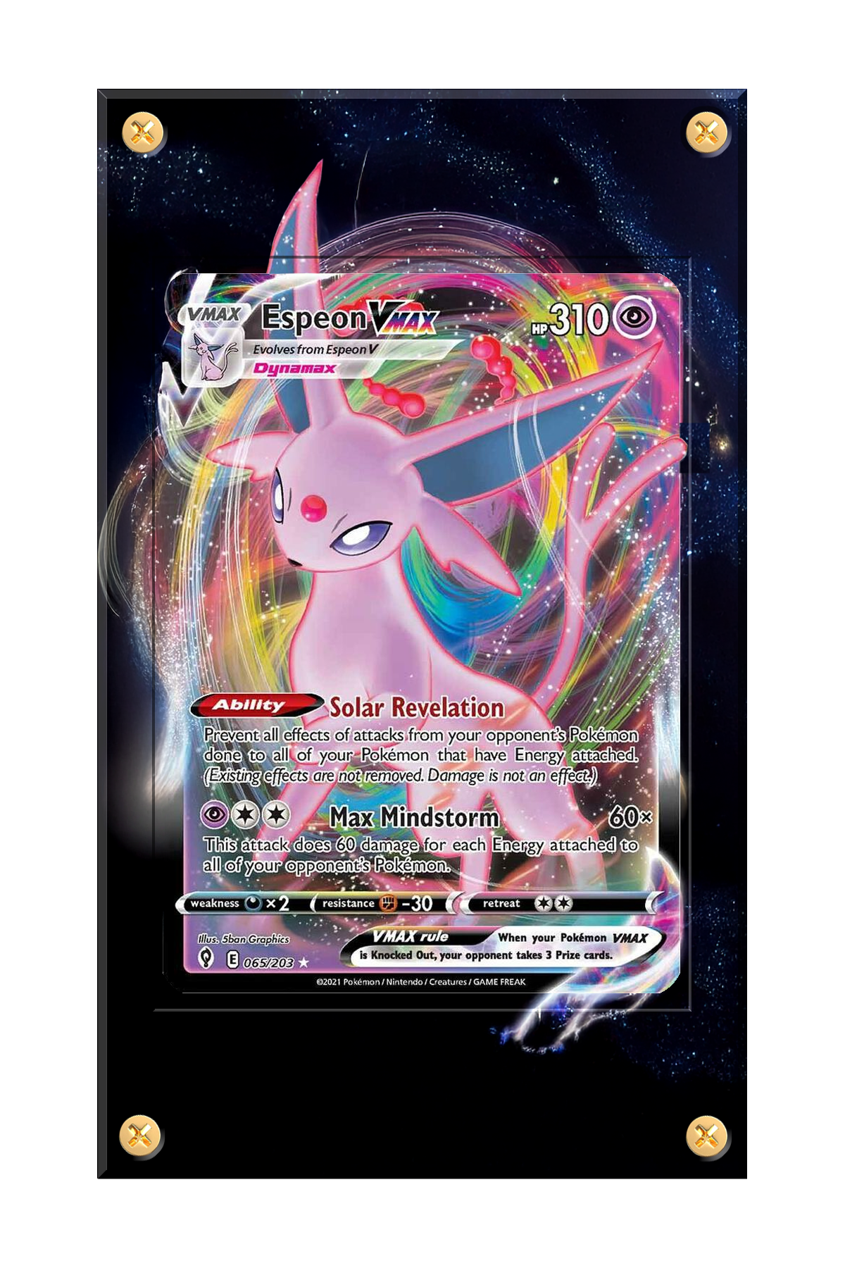 swsh7-65 - Pokemon - Espeon VMAX - SWSH07 Evolving Skies (SWSH07) Card.png