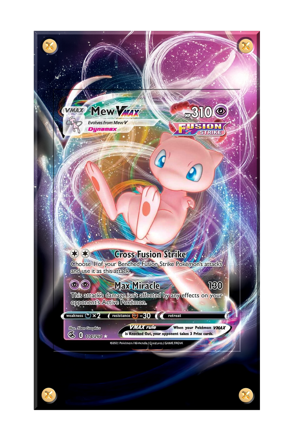 swsh8-114 - Pokemon - Mew VMAX - SWSH08 Fusion Strike (SWSH08) Card.png