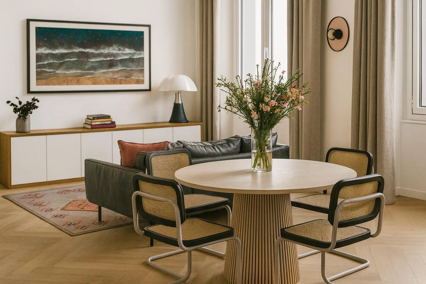 Projet BAYARD &ndash; Images Photor&eacute;alistes

Un duplex de 78 m&sup2; en plein c&oelig;ur de Toulouse, enti&egrave;rement repens&eacute; pour une jeune cliente de 25 ans et son chien.

Le concept architectural :
 &bull; une refonte totale de l&