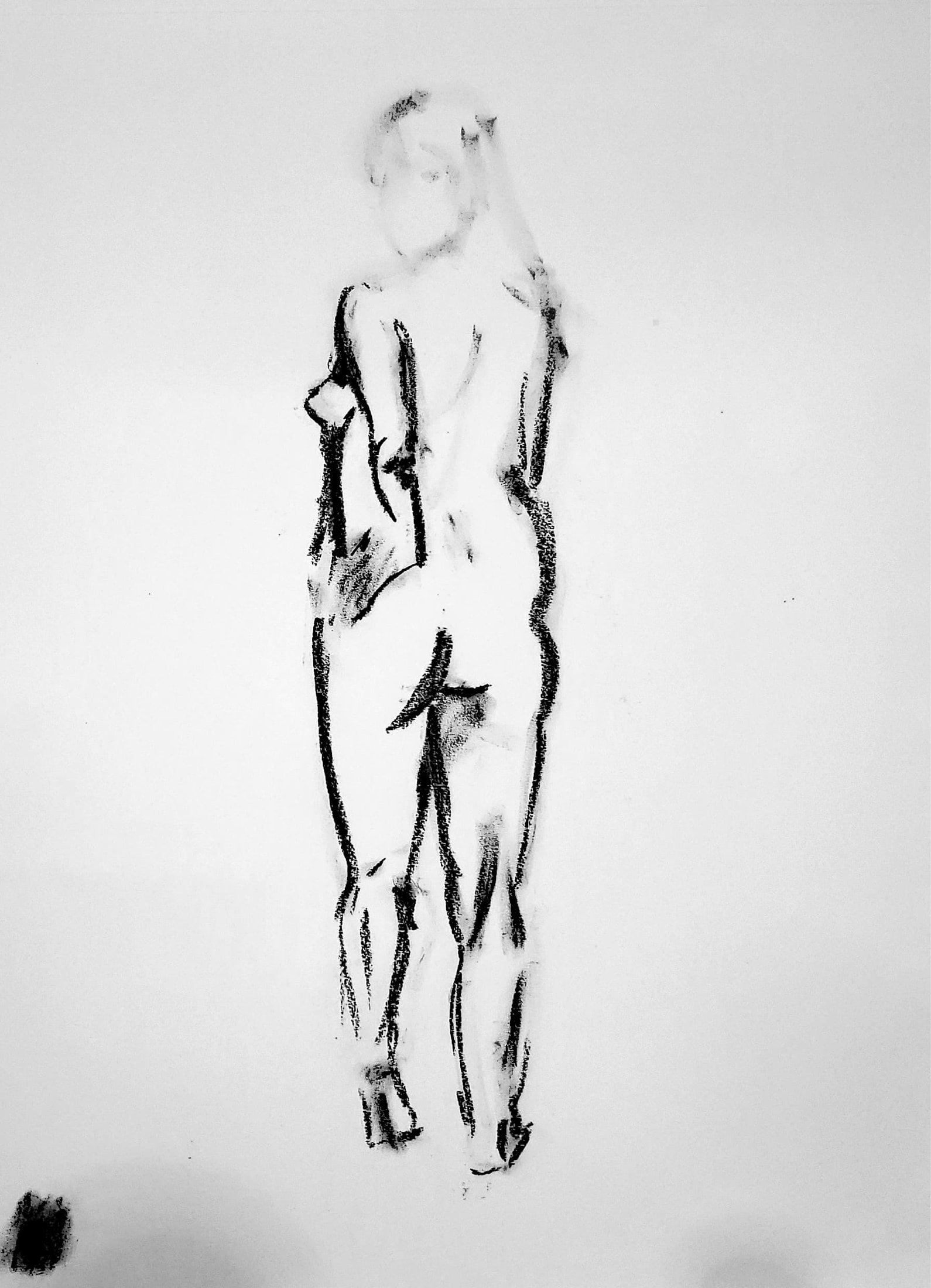 Smudge Figure Study 6 - 18x24 Charcoal On Paper 2015.jpg