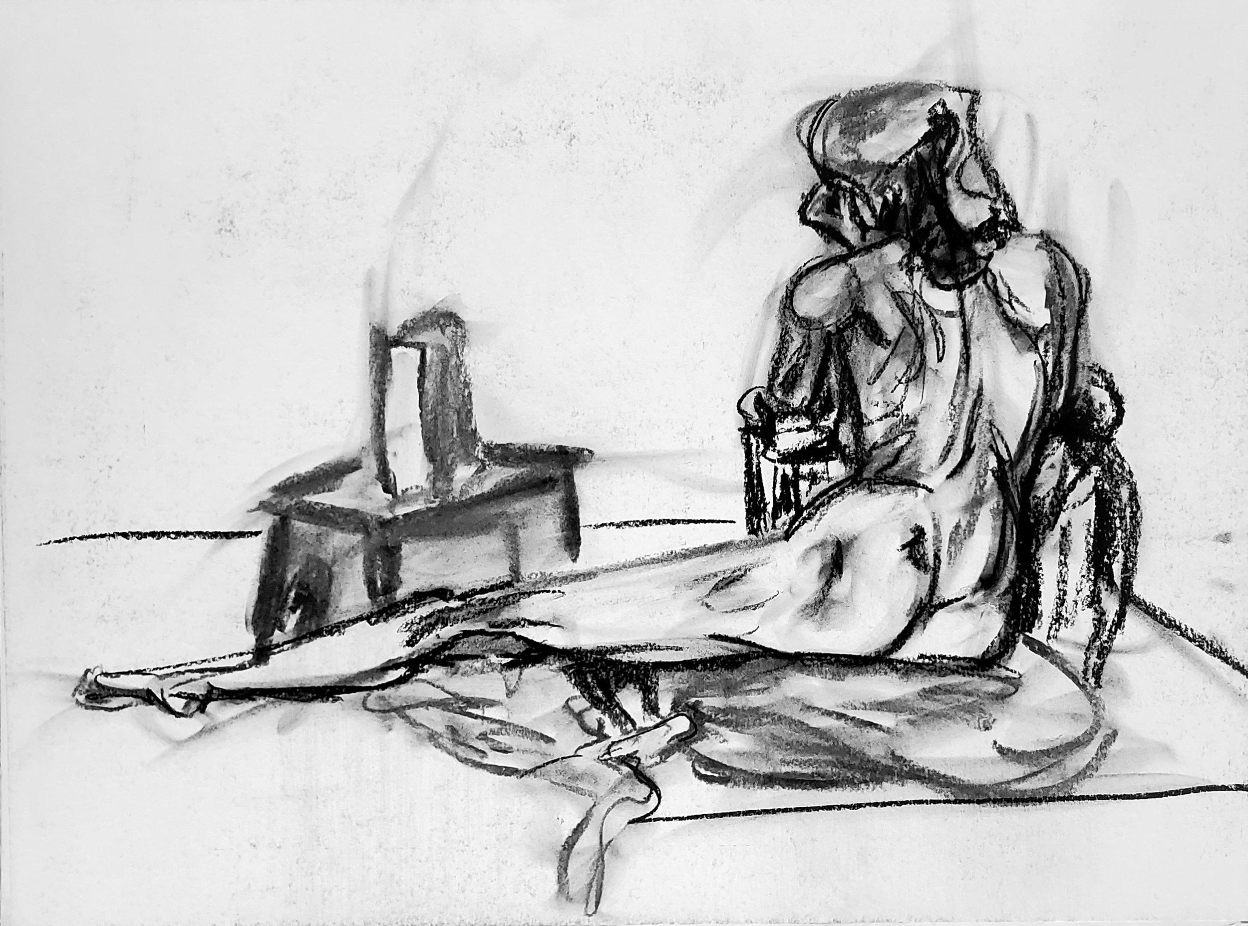 Andrea No. 3 - 18x24 Charcoal On Paper Spring 2013.jpg