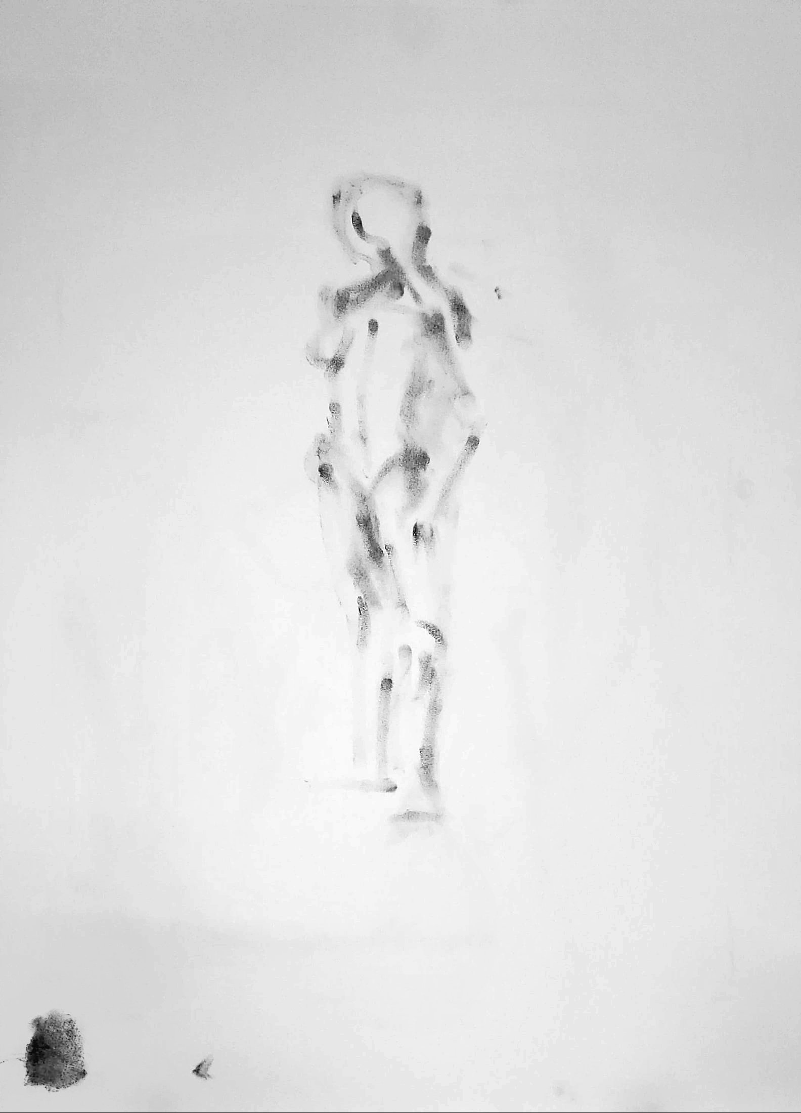 Smudge Figure Study 1 - 18x24 Charcoal On Paper 2015.jpg