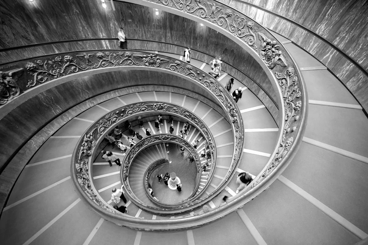 Roma scala musei vaticani