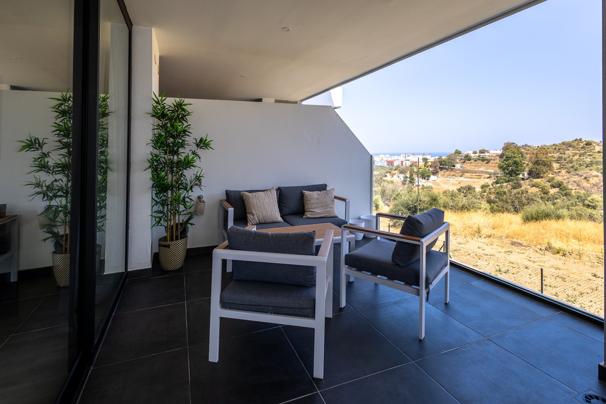 Balkon met zeezicht