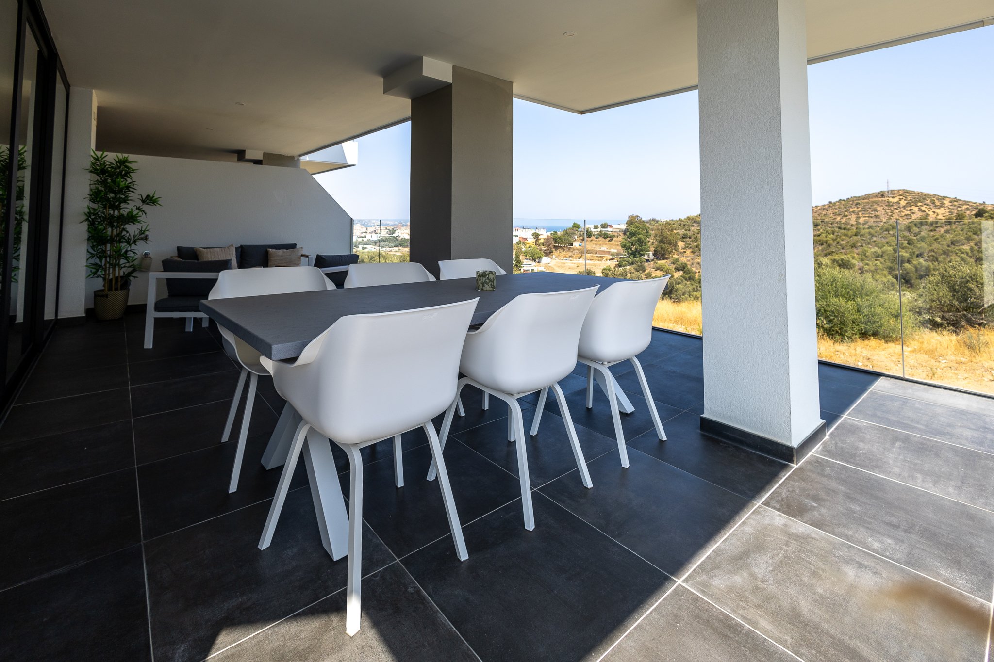 Balkon met zeezicht