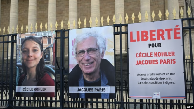 Iran veroordeelt Frans koppel tot lange celstraffen wegens vermeende spionage voor Frankrijk en Israël