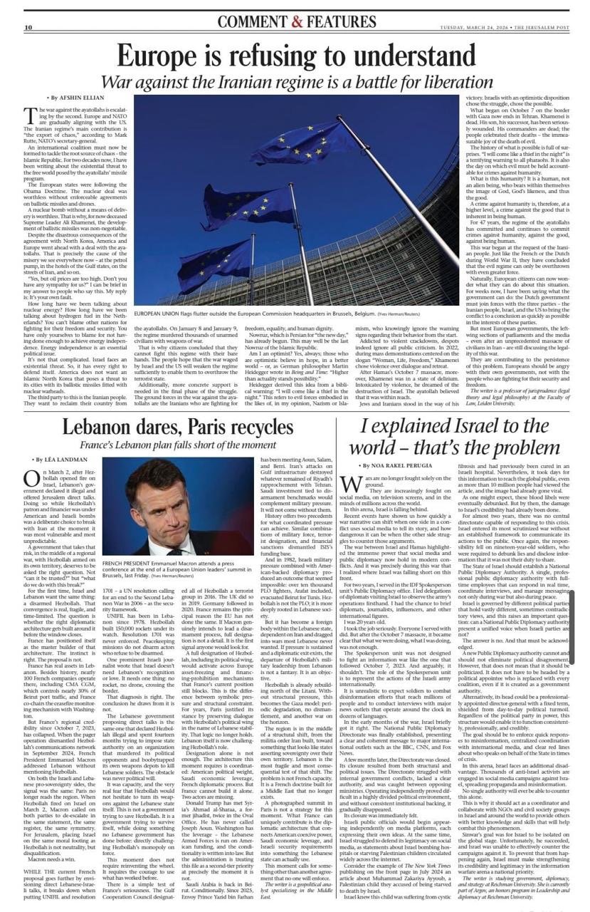 Afshin Ellian: Europa moet zich aansluiten bij Israël en de VS tegen de Iraanse dreiging – opinie