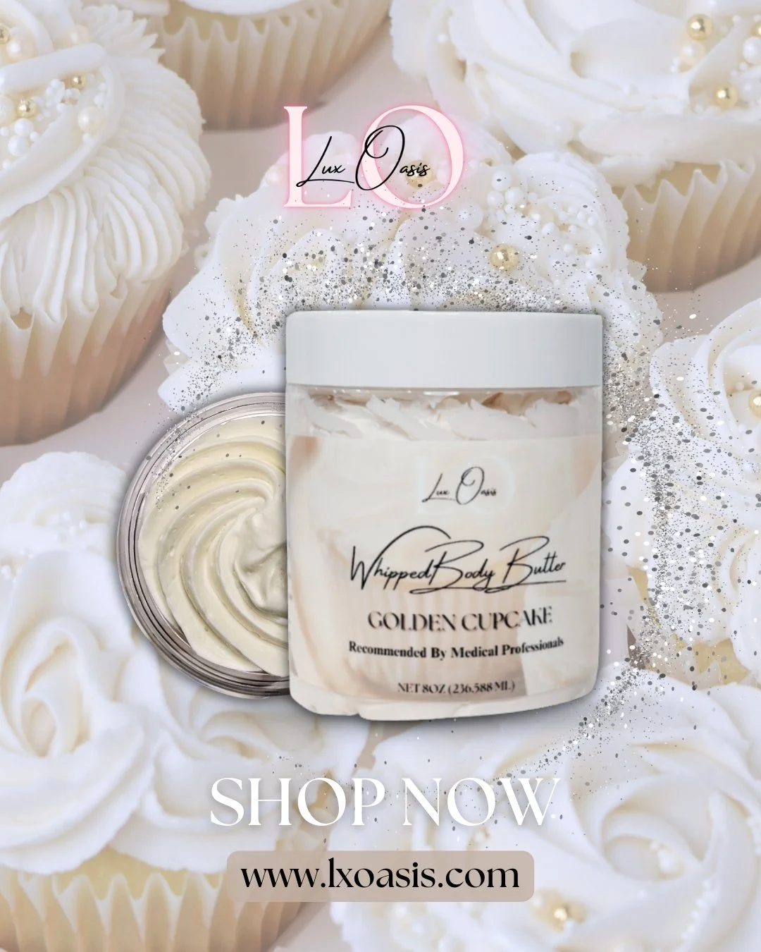 Smells like a fresh-baked dream.

Feels like whipped luxury.

Powered by hyaluronic acid for long-lasting moisture. 🤍🧁

➡ Shop now at lxoasis.com