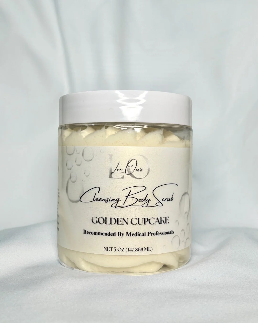 Golden Cupcake Cleansing Body Scrub - Large