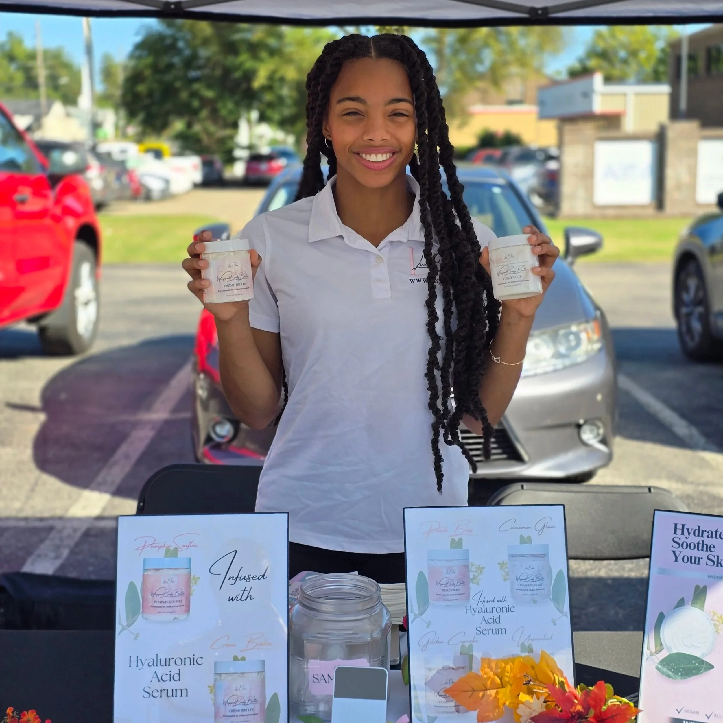 Zaria at University Pickers Pop Up