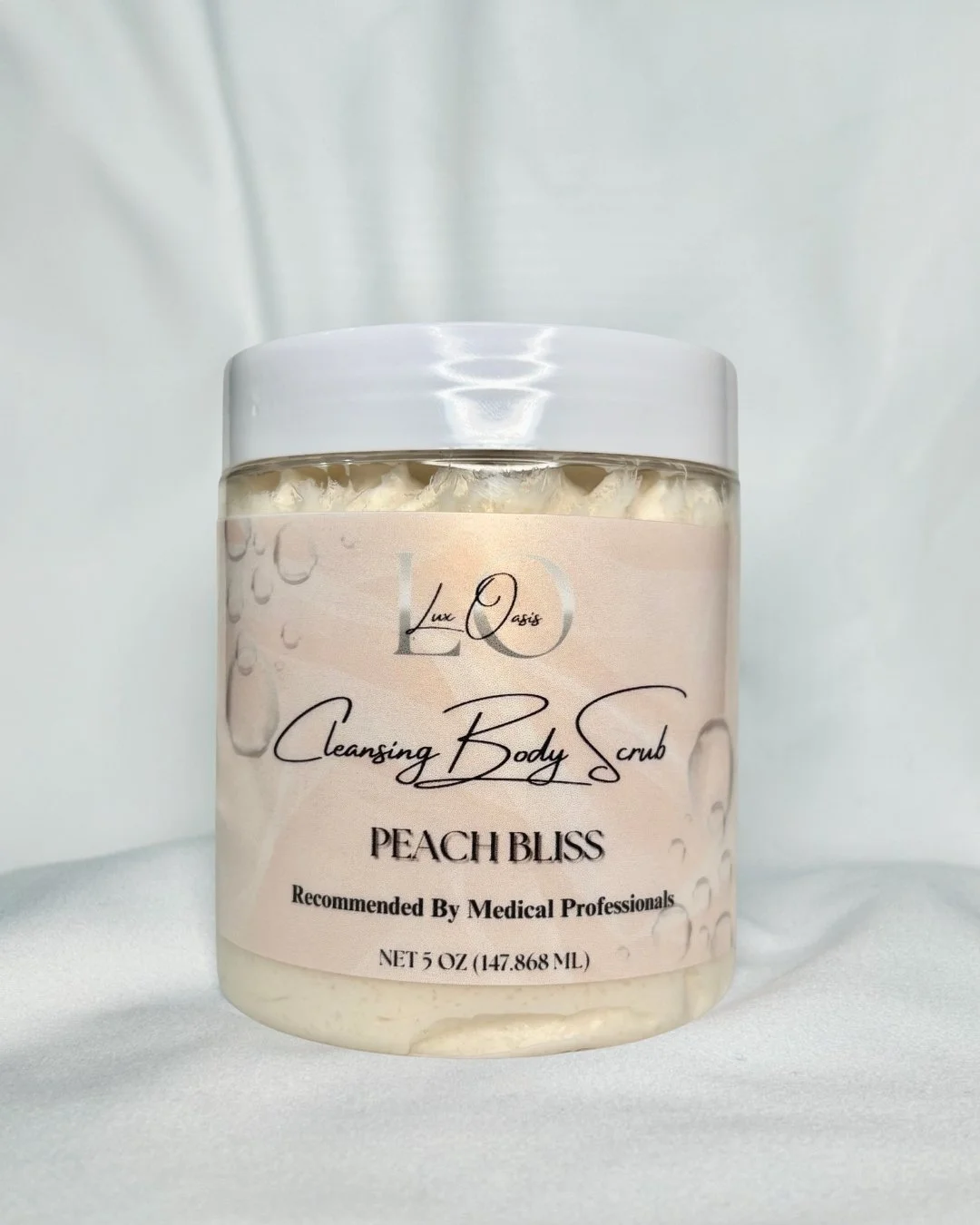 Peach Bliss Cleansing Body Scrub - Large