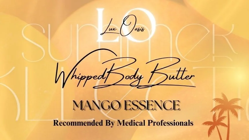 Mango Essence Whipped Body Butter label