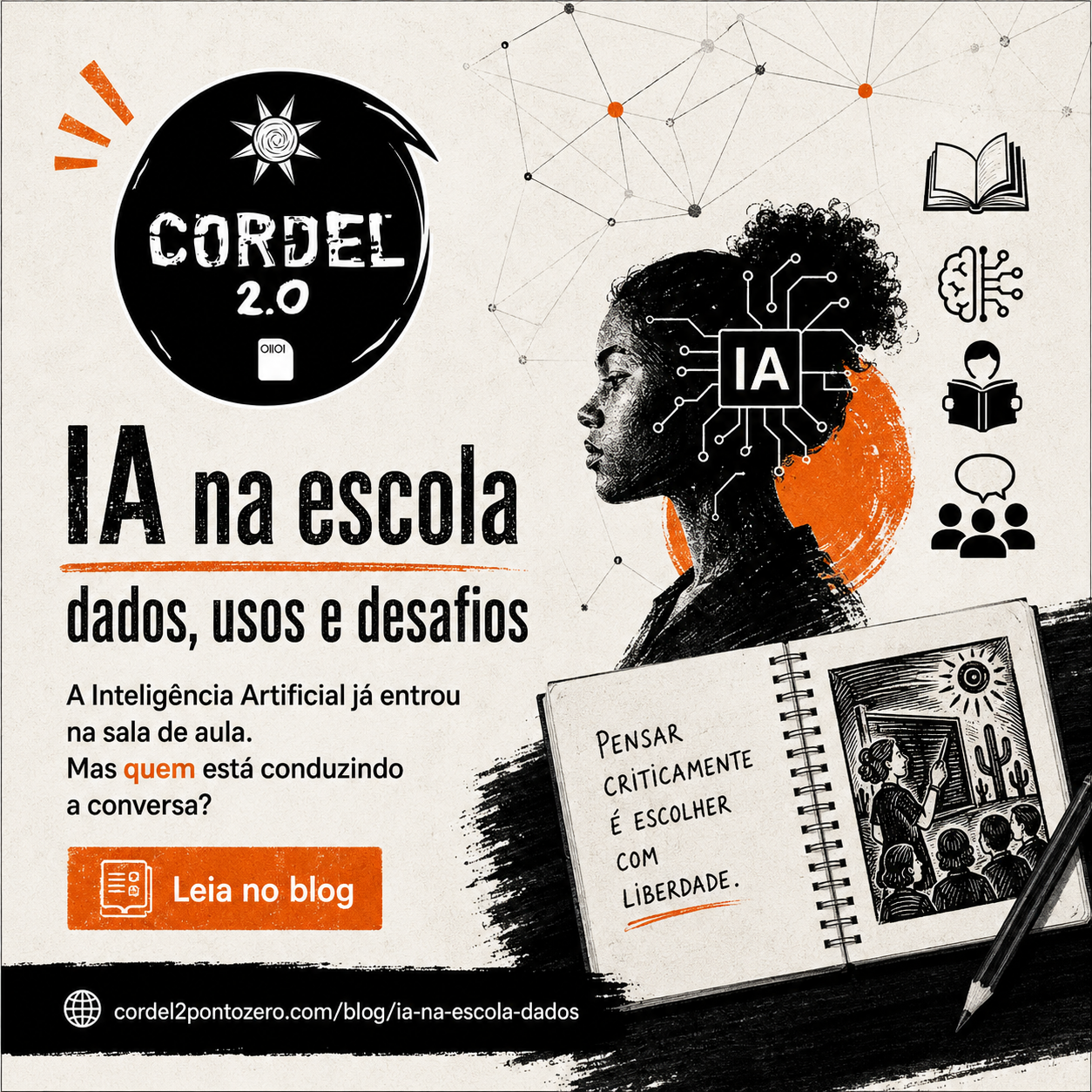 A IA já entrou na sala de aula. Mas quem está conduzindo a conversa?