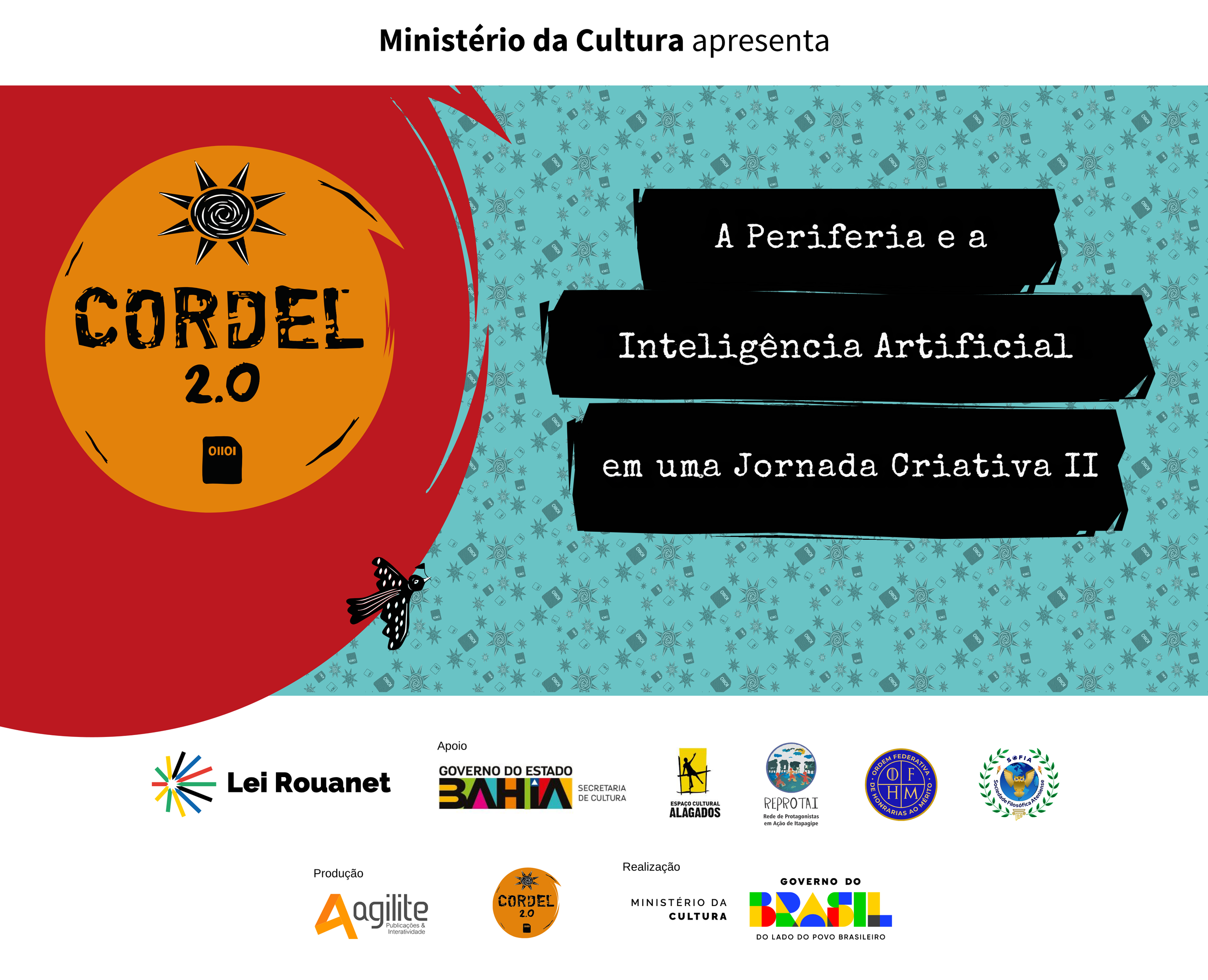 Oficinas de Cordel, Hip Hop e Inteligência Artificial.