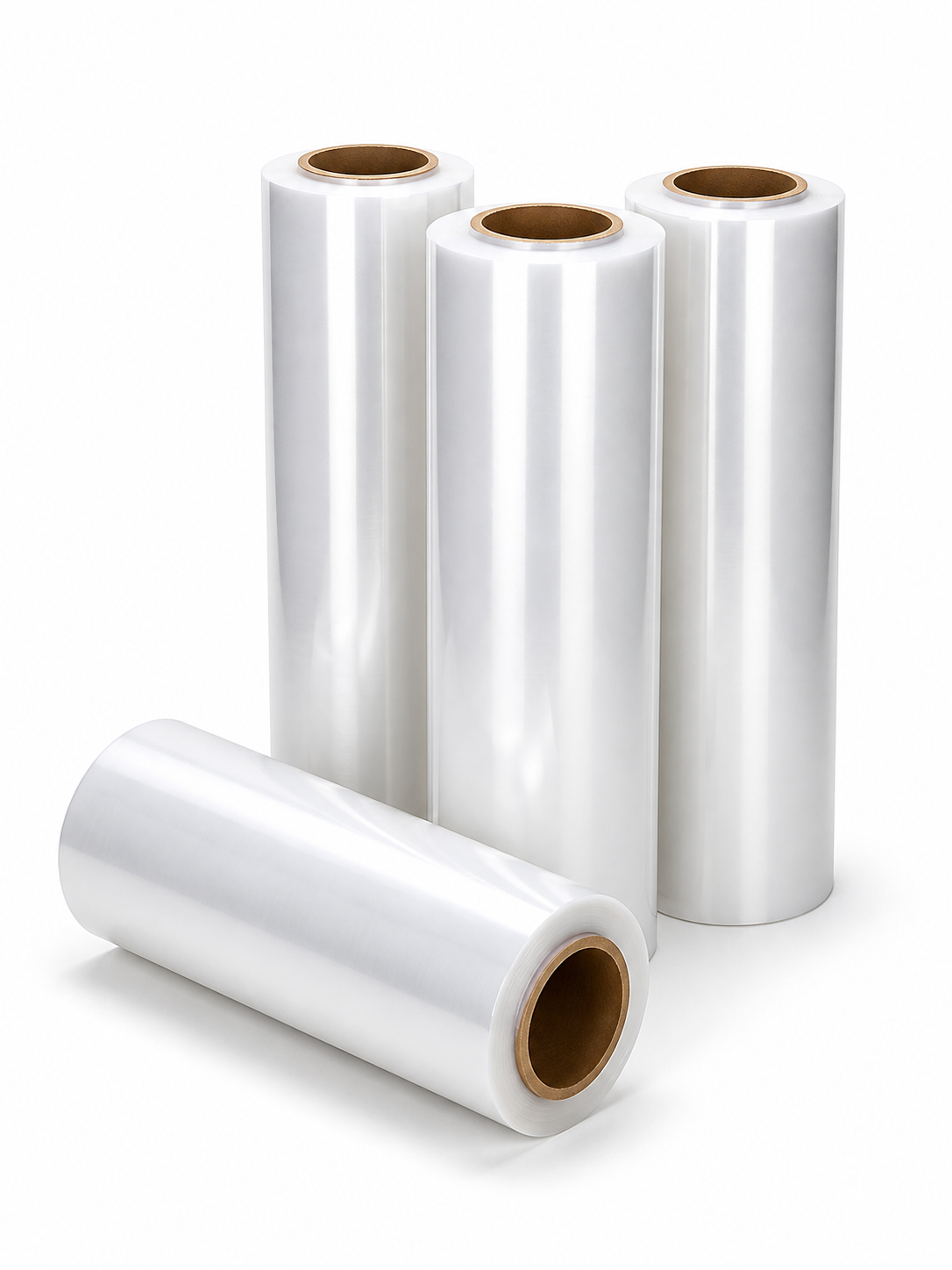 MDO PE film rolls for recyclable flexible packaging and mono-material packaging applications