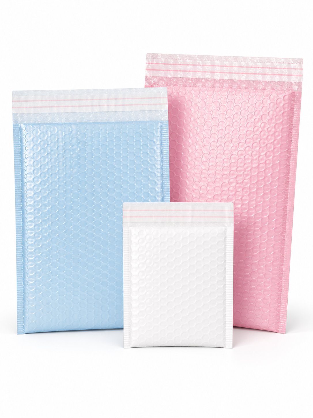 Custom bubble envelope mailers for protective e-commerce and parcel packaging