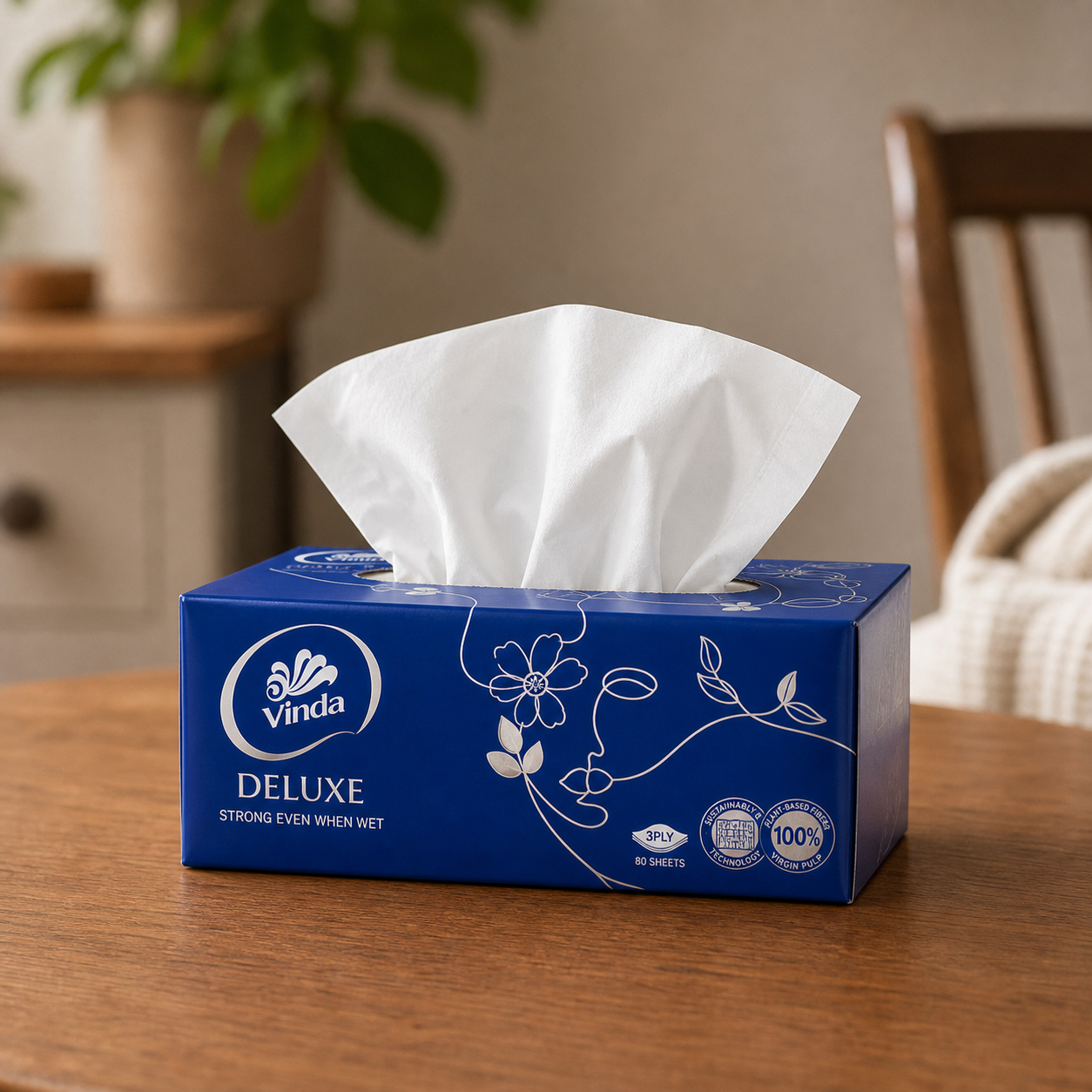 Flexible packaging solutions for tissue and paper products including toilet rolls, kitchen rolls, napkins, and pocket tissues.