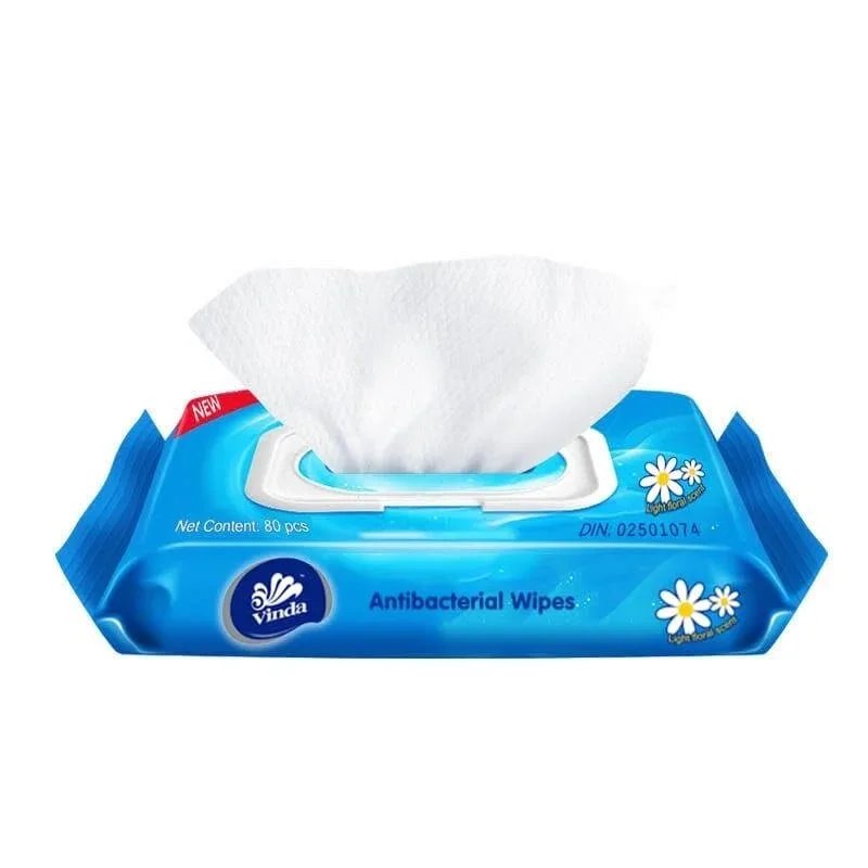 Custom wet wipes packaging film for household, hygiene, and personal care products