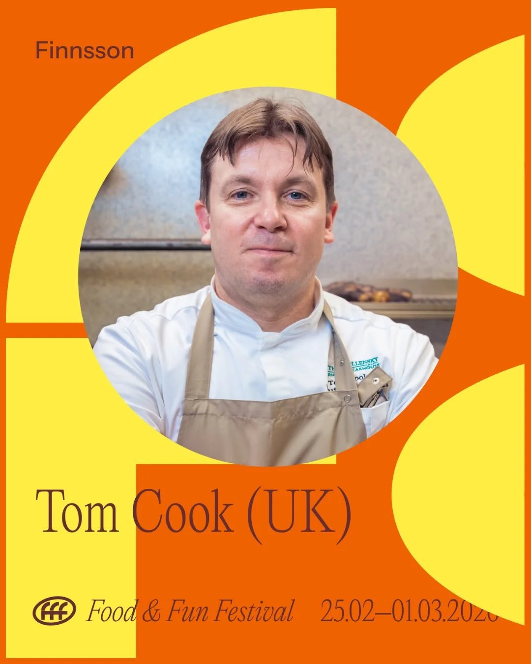 Tom Cook ver&eth;ur gestakokkur &aacute; Finnson Bistro &iacute; &aacute;r💛

Ferill hans spannar Michelin-stj&ouml;rnu eldh&uacute;s &iacute; London, m&oacute;tun undir handlei&eth;slu Gary Rhodes og Michel Roux Jr., d&yacute;pkun &iacute; eftirr&ea