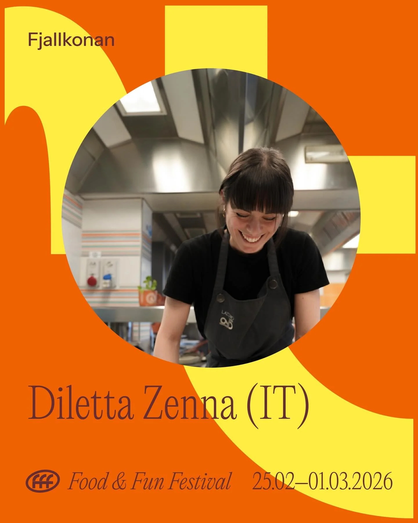 Diletta Zenna x Fjallkonan &aacute; Food &amp; Fun💛

Diletta er fr&aacute; Feneyjum og sameinar klass&iacute;ska t&aelig;kni og n&yacute;st&aacute;rlega hugsun &iacute; bakkelsi. Undir handlei&eth;slu Piergiorgio Siviero m&oacute;ta&eth;i h&uacute;n