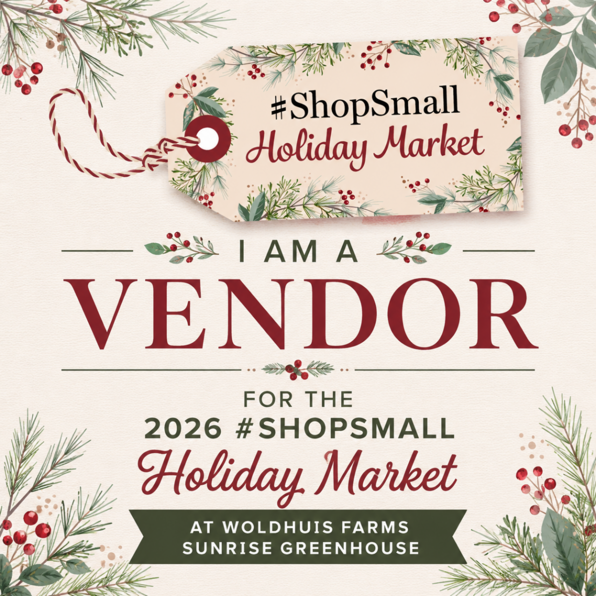 Shop Small Holiday Market