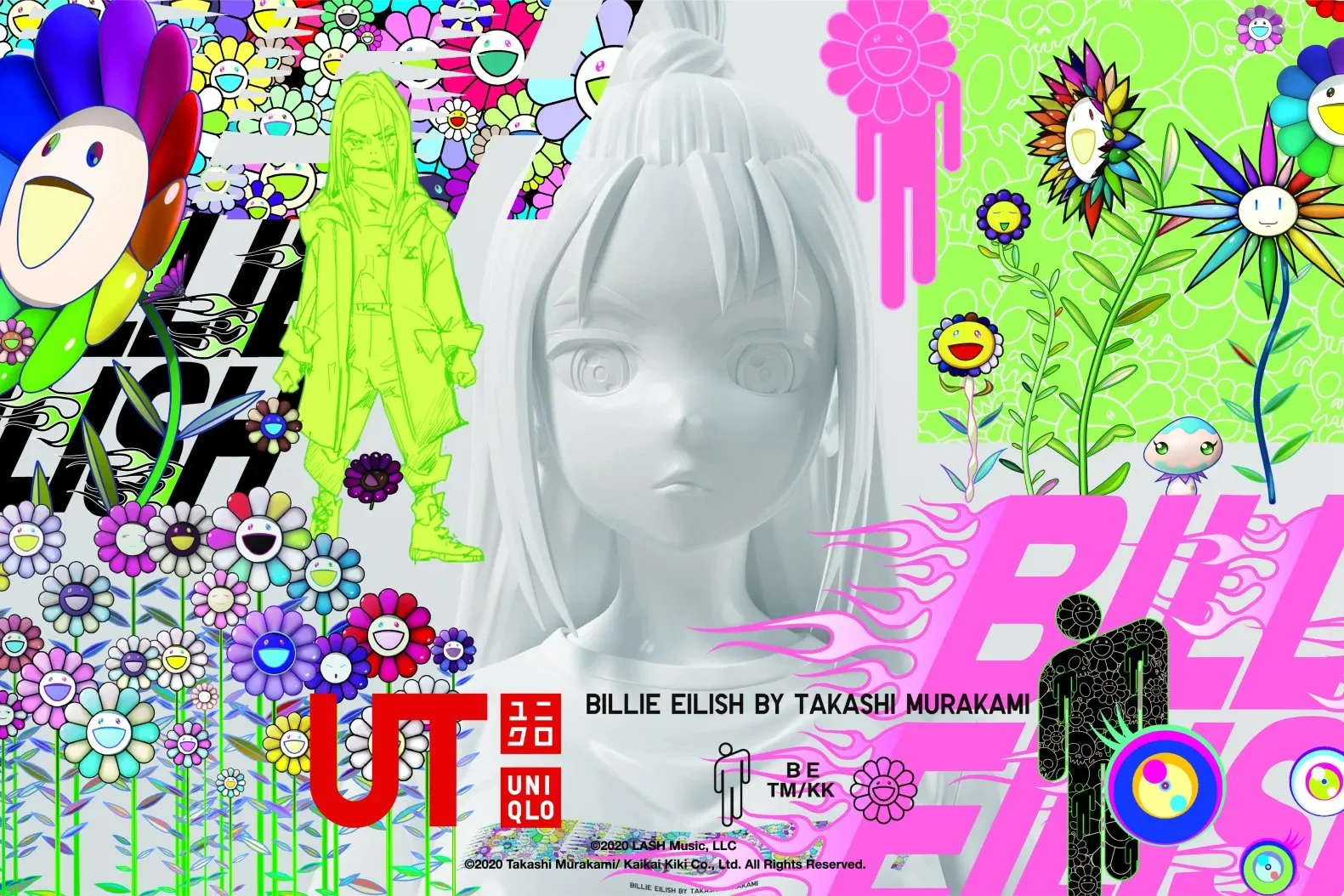 UNIQLO UT x Billie Eilish x Takashi Murakami - Spring 2020 