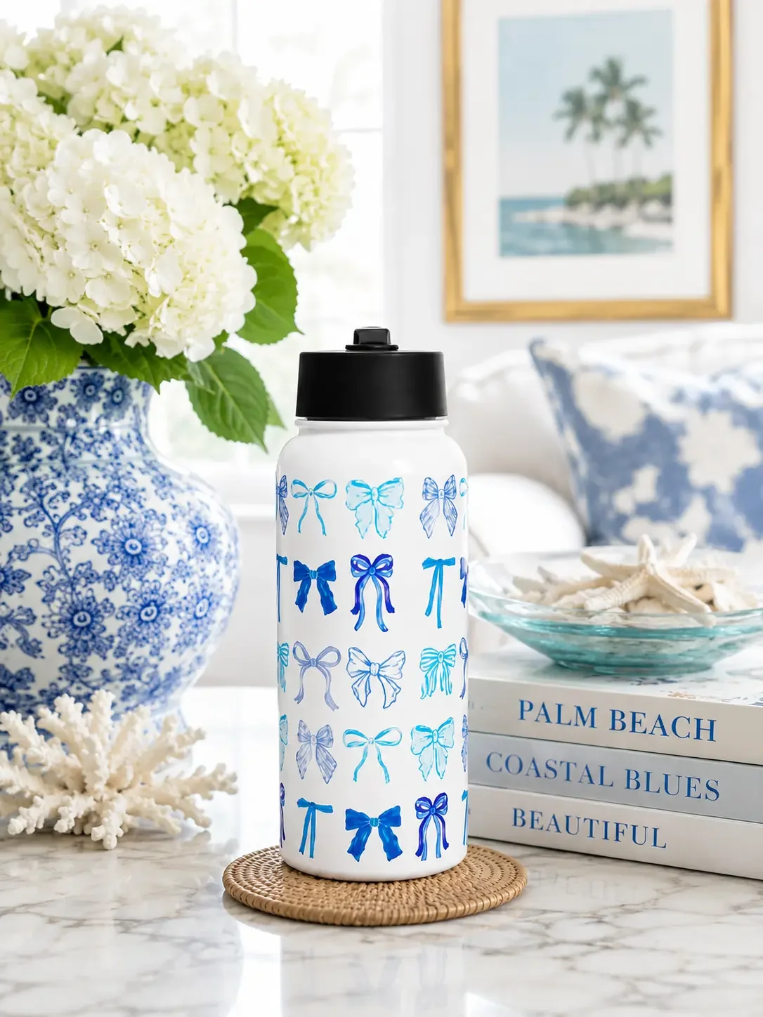 blue-coquette-bows-insulated-water-bottle-coastal-decor.webp