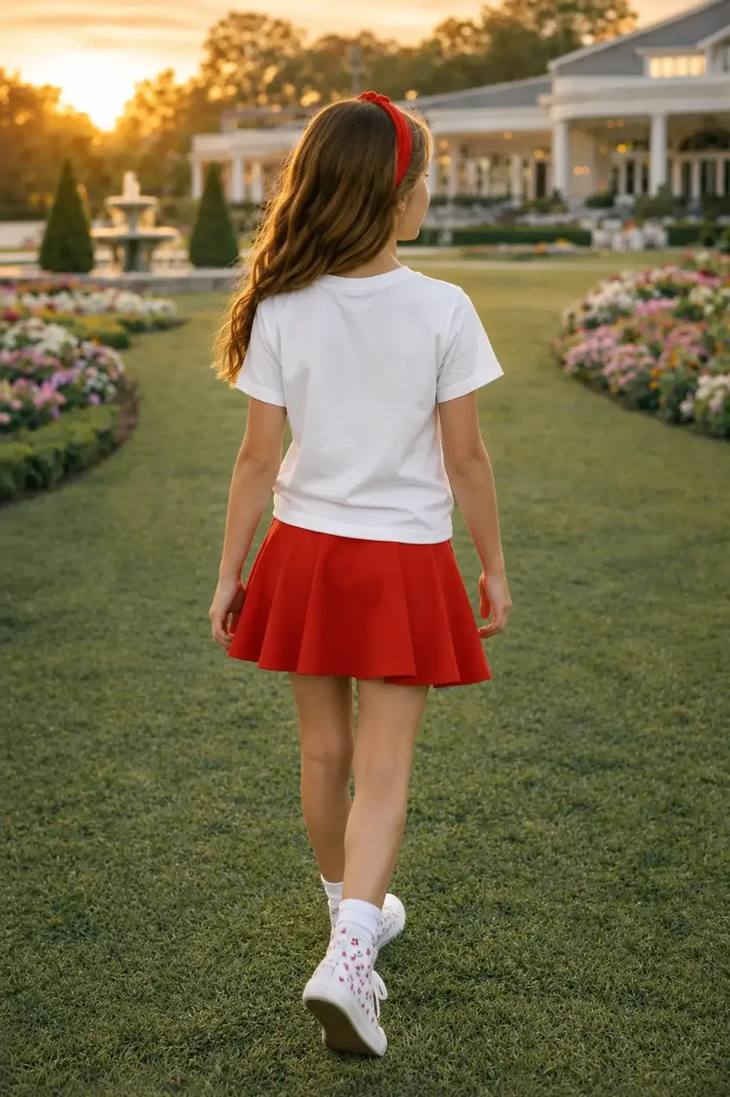Girls-white-cherry-girl-social-club-tee-rear-view.webp