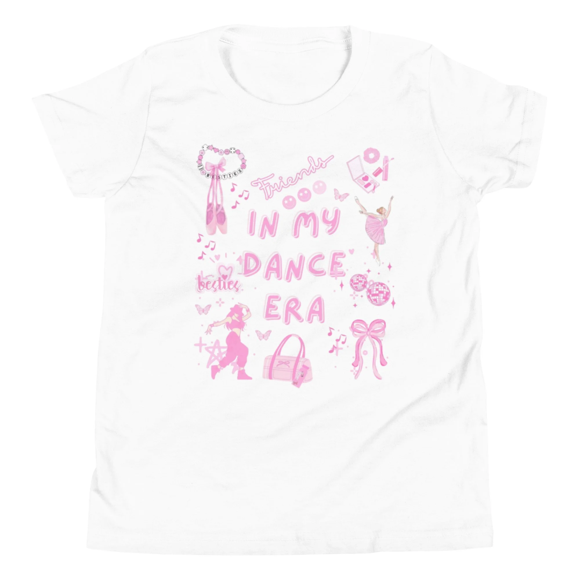 Popular "In My Dance Era" Pink Girls' T-shirt