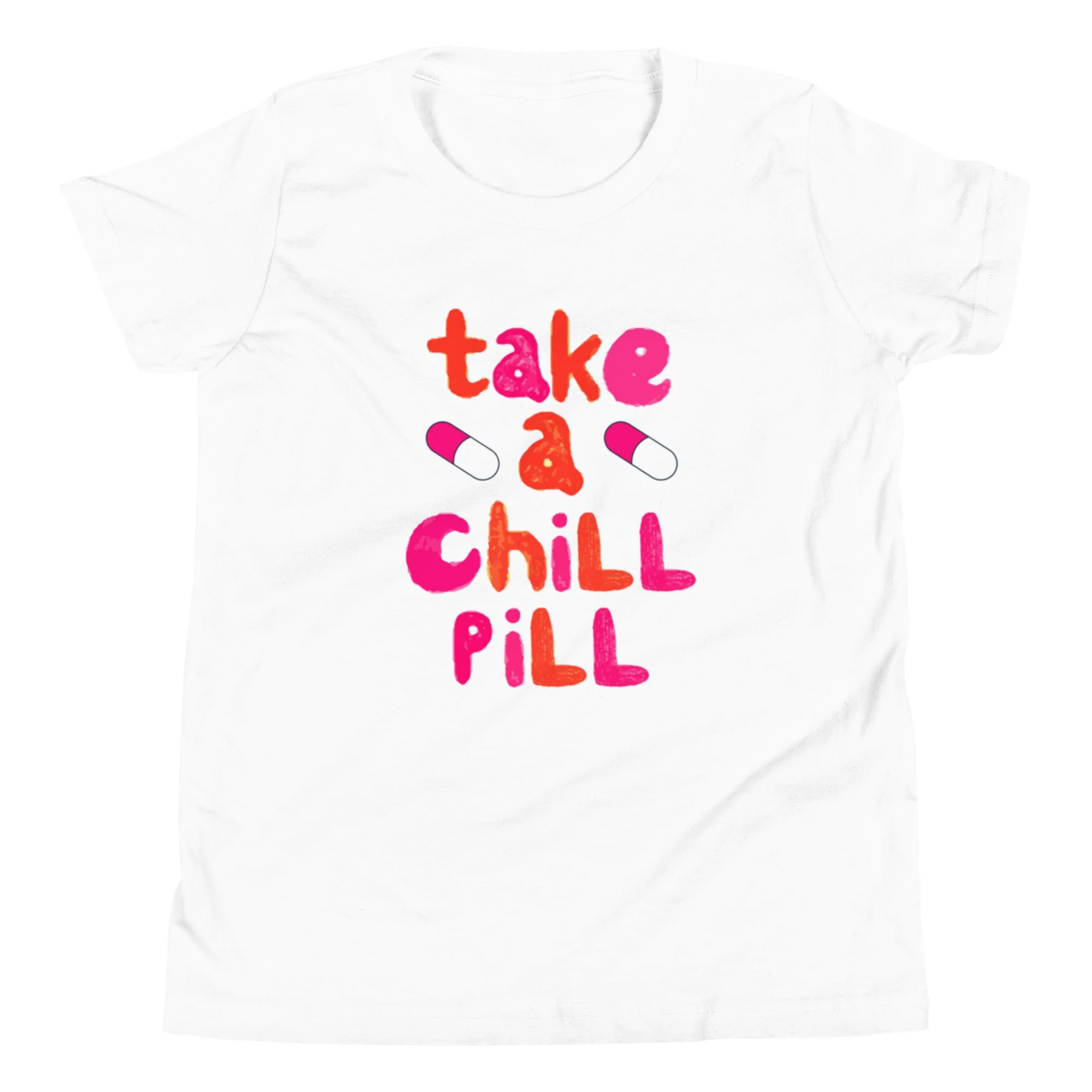 Pink Preppy 'Take a Chill Pill' Girls T-shirt