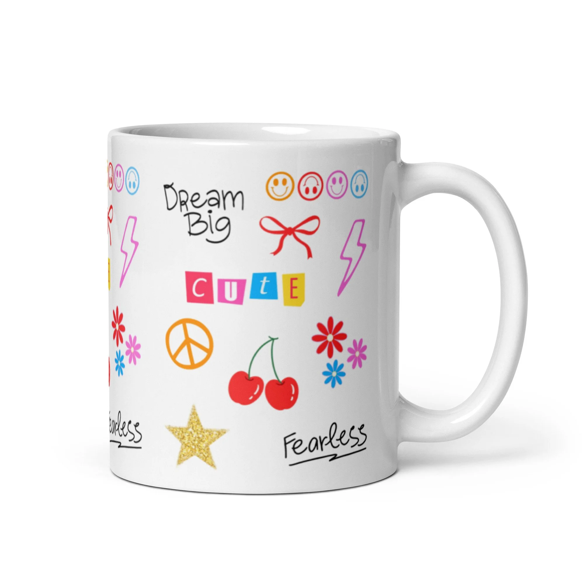 Trendy Rainbow Positive Preppy 11 oz Mug