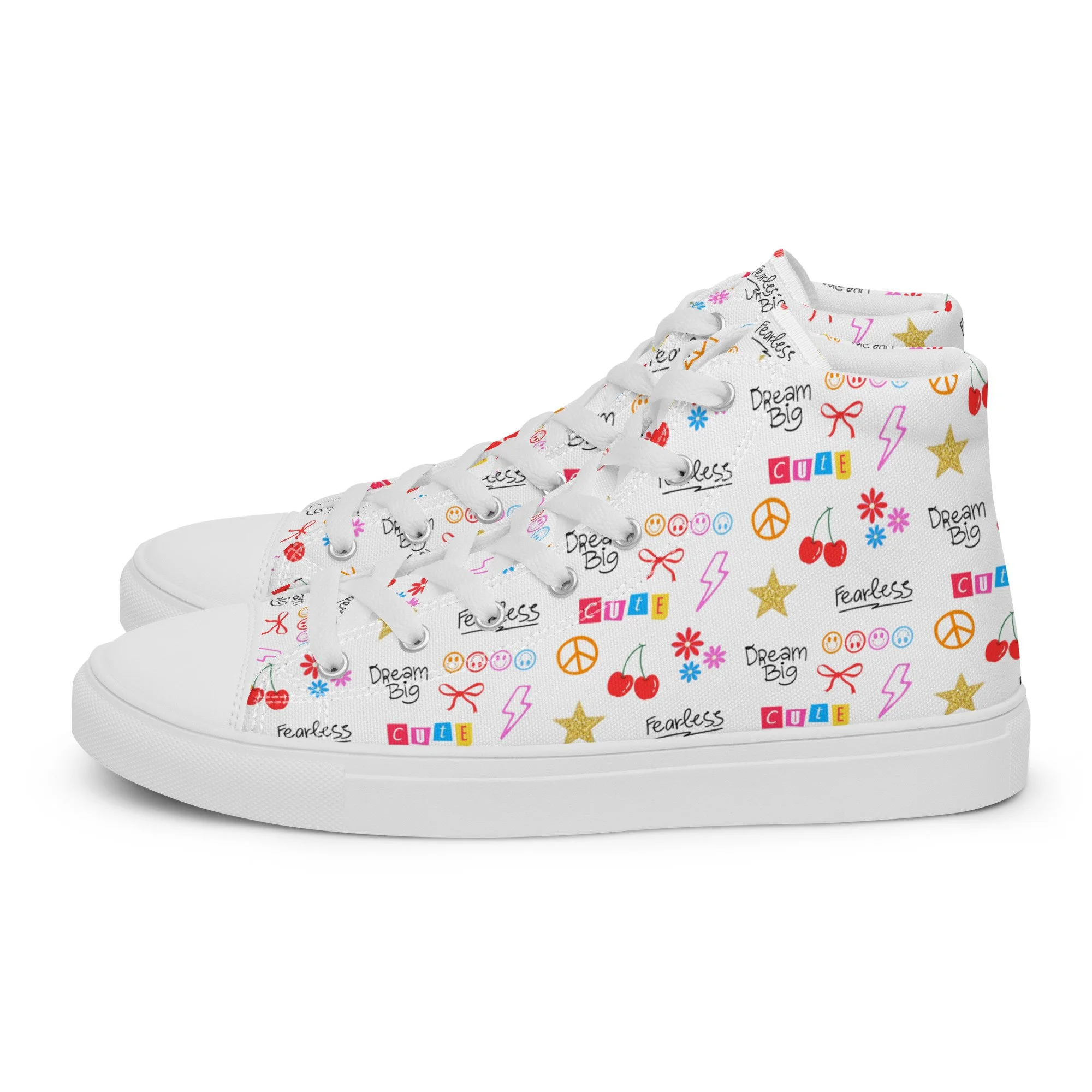 Trendy Rainbow Preppy Sneakers for Women